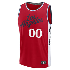 NBA LA Clippers Youth Fast Break Custom Replica Jersey