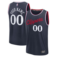 NBA LA Clippers Fast Break Custom Jersey