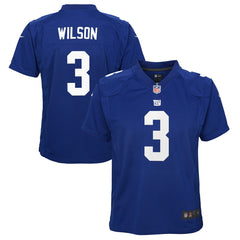 Russell Wilson  Youth Game Jersey - New York Giants