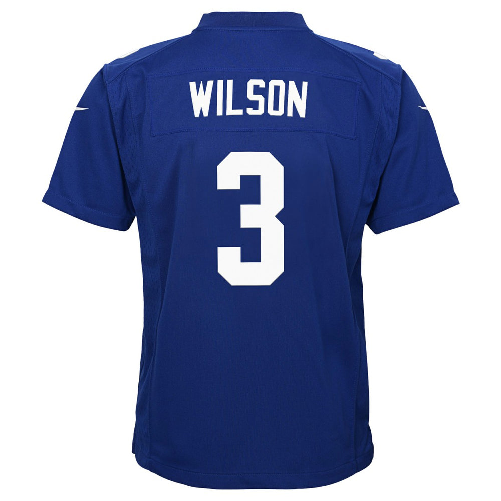 Russell Wilson  Youth Game Jersey - New York Giants