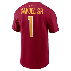 Deebo Samuel Sr  Name & Number T-Shirt - Washington Commanders