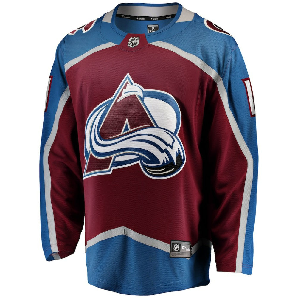 NHL Burgundy Brock Nelson Colorado Avalanche Fanatics Home Breakaway Jersey