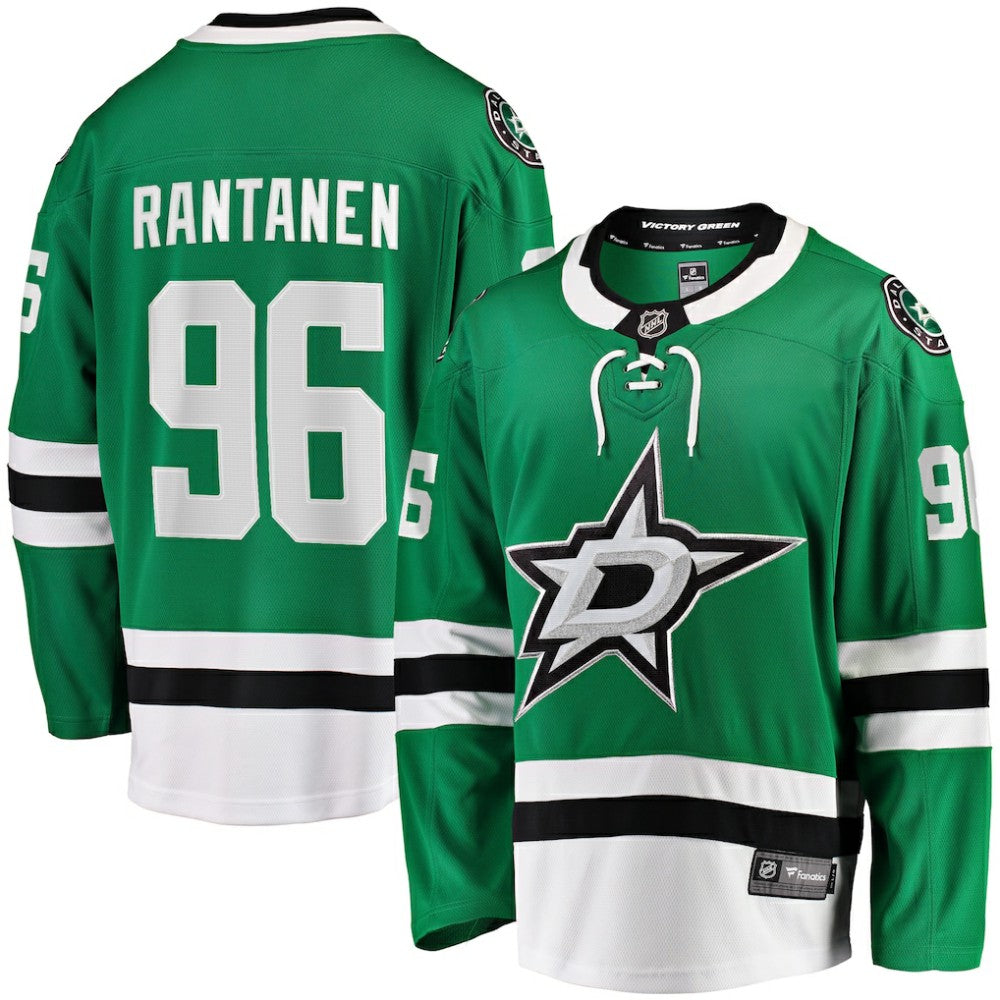NHL Kelly Green Mikko Rantanen Dallas Stars Fanatics Home Breakaway Jersey
