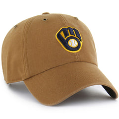 MLB Milwaukee Brewers Carhartt x '47 Clean Up Adjustable Hat