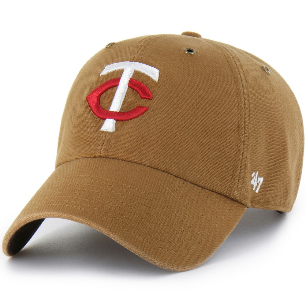 MLB Minnesota Twins Carhartt x '47 Clean Up Adjustable Hat