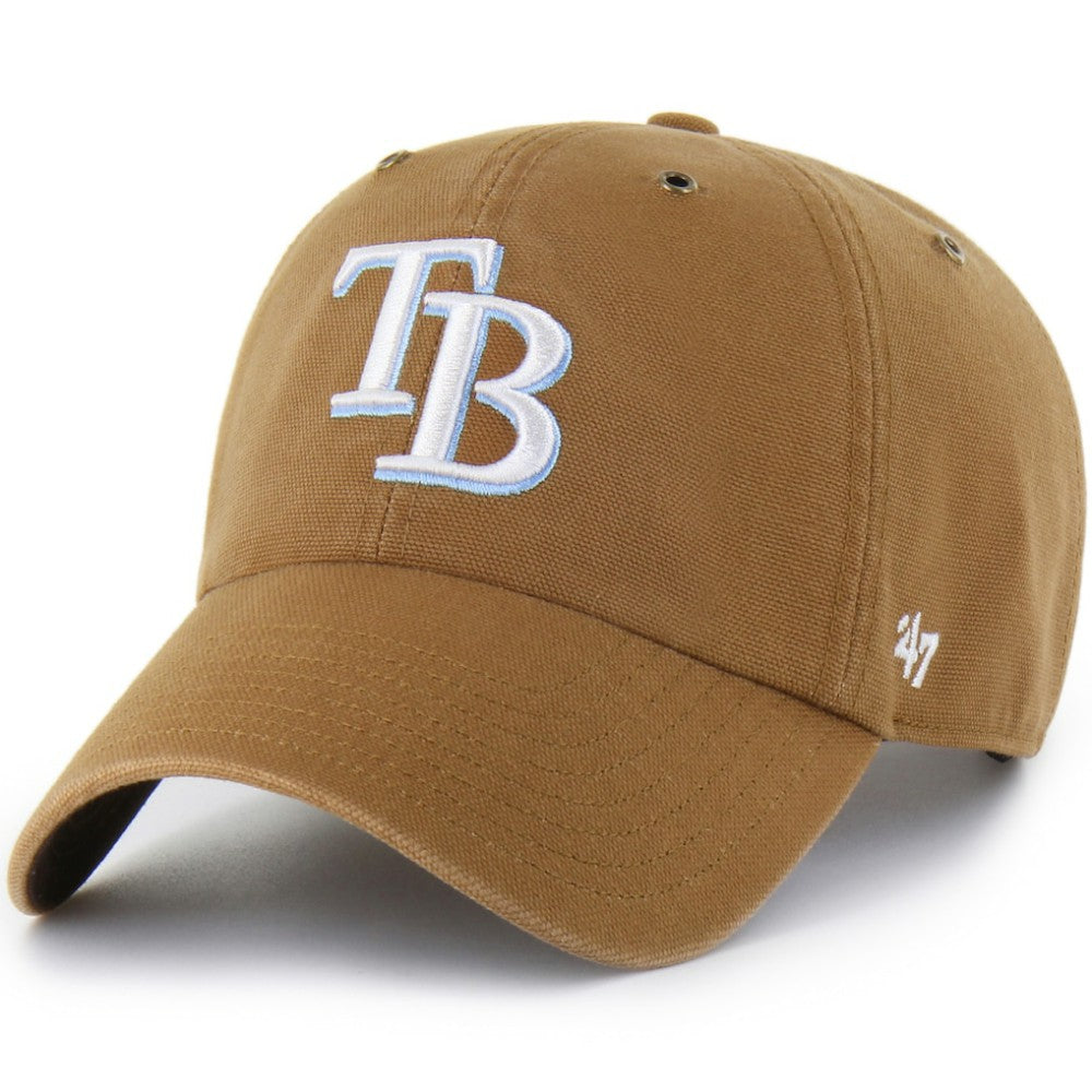 MLB Tampa Bay Rays Carhartt x '47 Clean Up Adjustable Hat