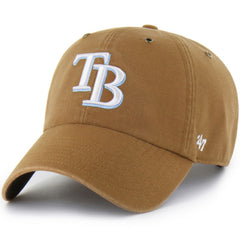 MLB Tampa Bay Rays Carhartt x '47 Clean Up Adjustable Hat