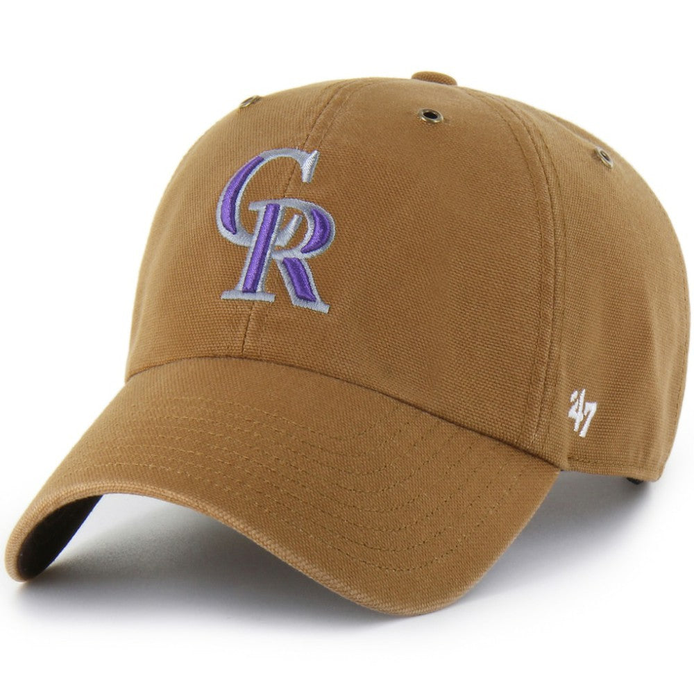 MLB Colorado Rockies Carhartt x '47 Clean Up Adjustable Hat