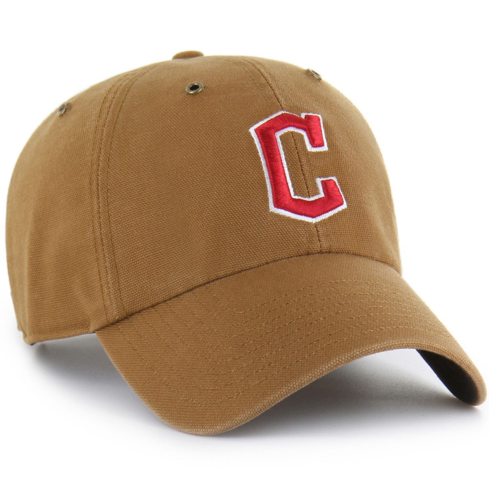MLB Cleveland Guardians Carhartt x '47 Clean Up Adjustable Hat