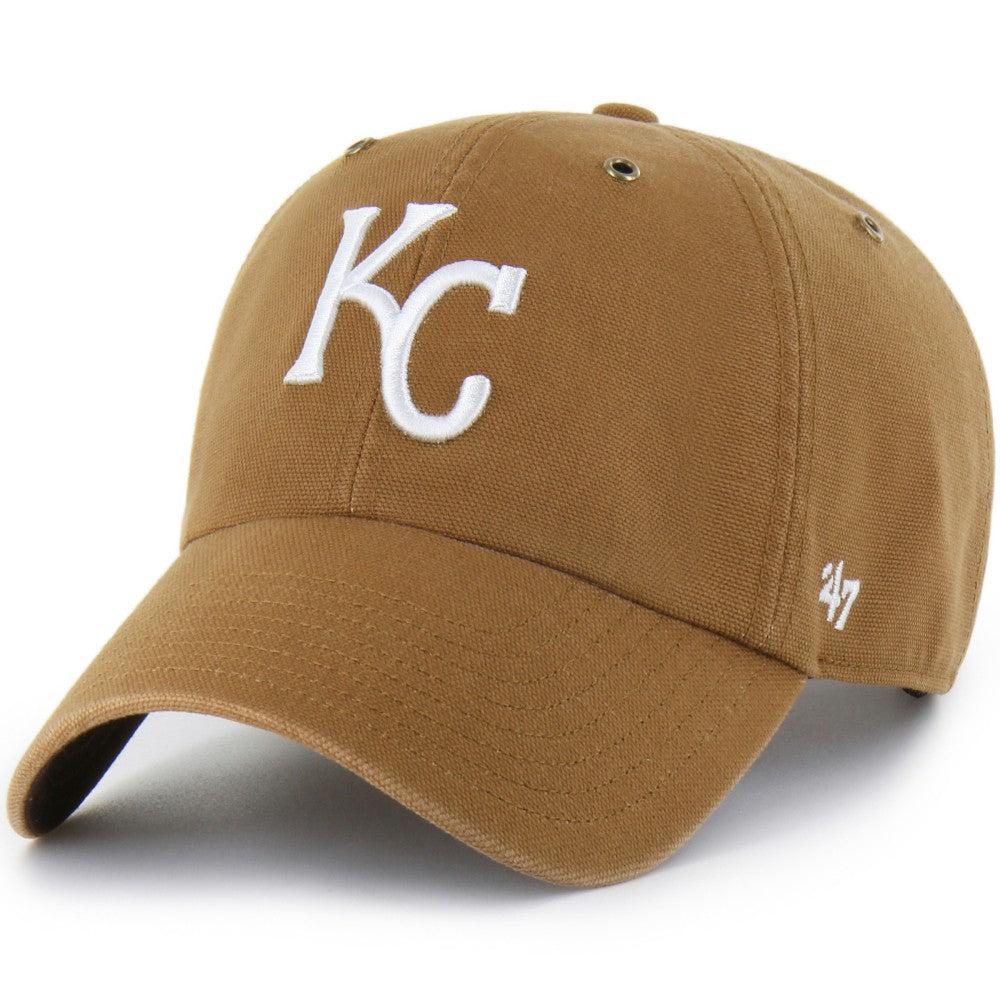 MLB Kansas City Royals Carhartt x '47 Clean Up Adjustable Hat
