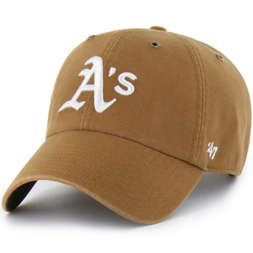MLB Athletics Carhartt x '47 Clean Up Adjustable Hat