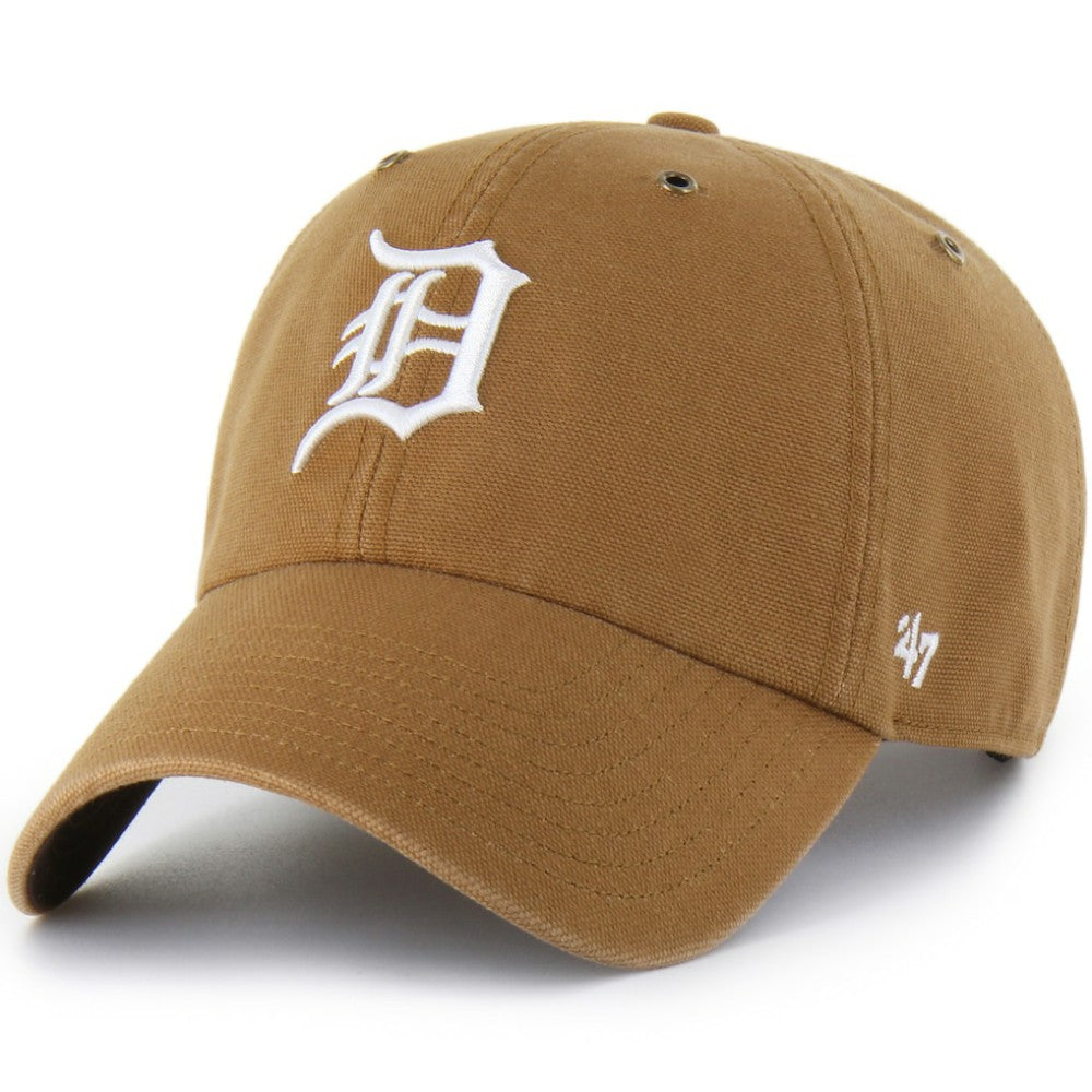 MLB Detroit Tigers Carhartt x '47 Clean Up Adjustable Hat
