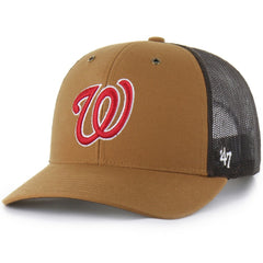 MLB Washington Nationals Carhartt x '47 Trucker Adjustable Hat