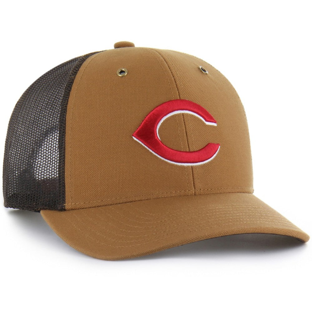 MLB Cincinnati Reds Carhartt x '47 Trucker Adjustable Hat