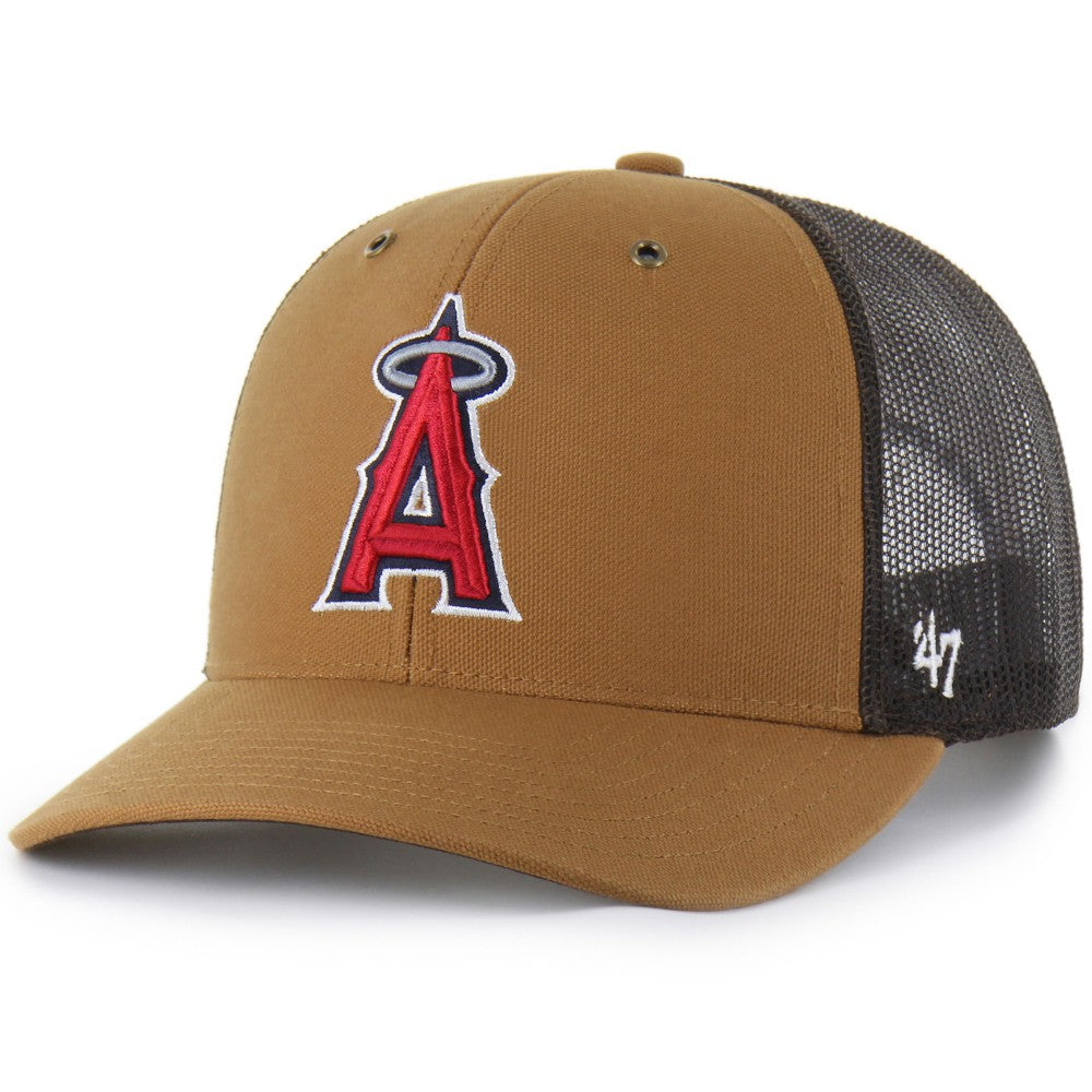MLB Los Angeles Angels Carhartt x '47 Trucker Adjustable Hat
