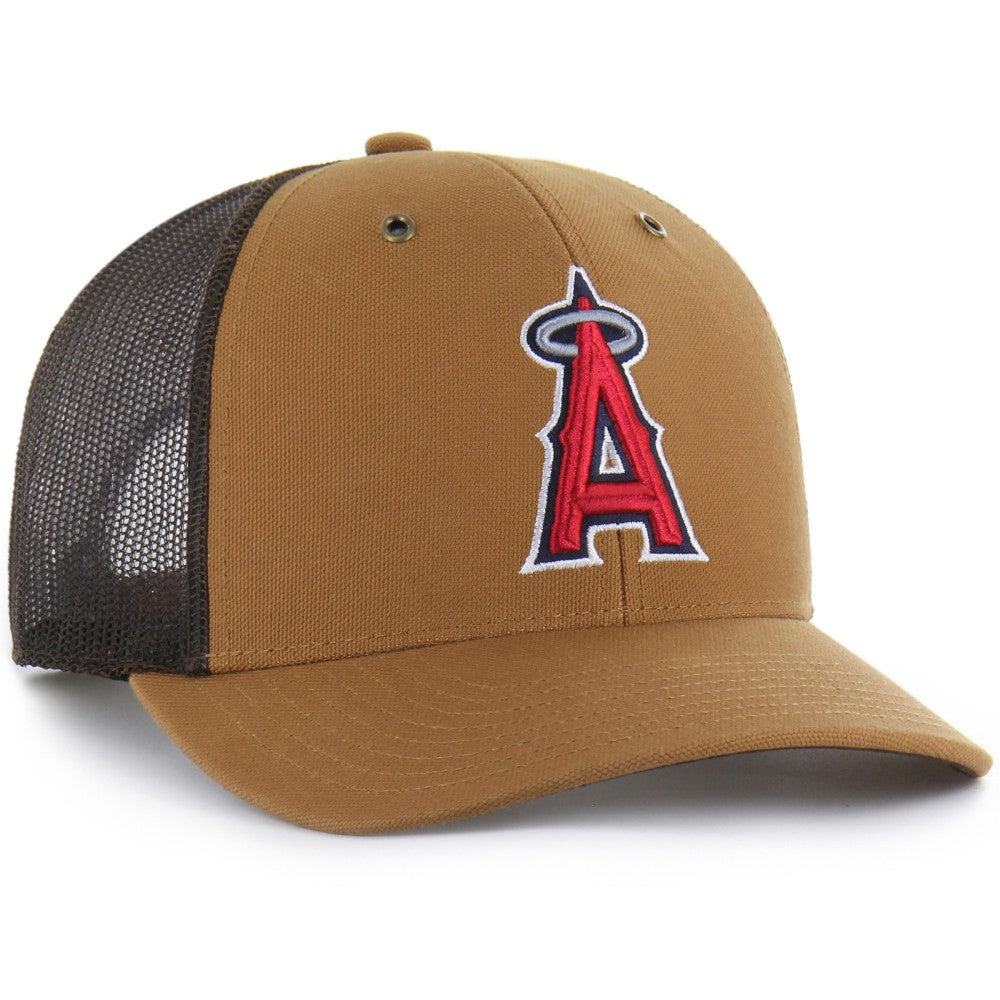 MLB Los Angeles Angels Carhartt x '47 Trucker Adjustable Hat