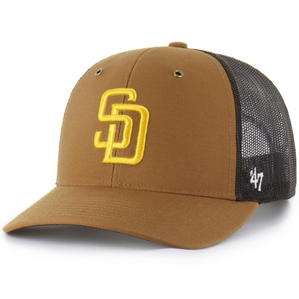 MLB San Diego Padres Carhartt x '47 Trucker Adjustable Hat