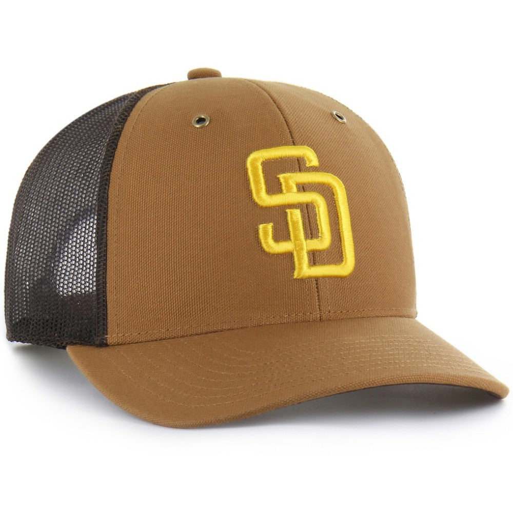 MLB San Diego Padres Carhartt x '47 Trucker Adjustable Hat