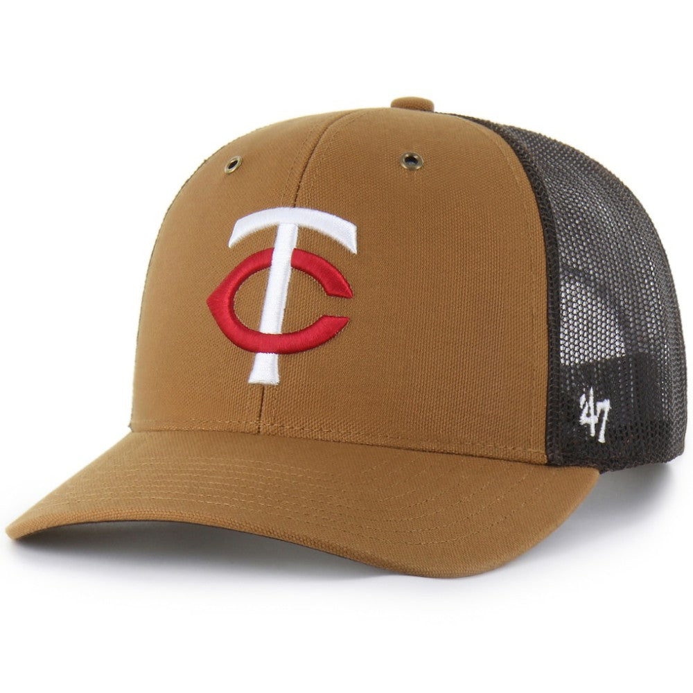 MLB Minnesota Twins Carhartt x '47 Trucker Adjustable Hat