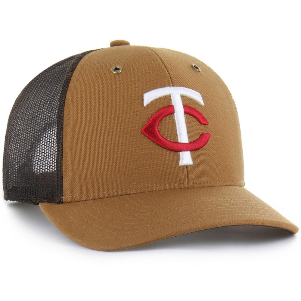 MLB Minnesota Twins Carhartt x '47 Trucker Adjustable Hat