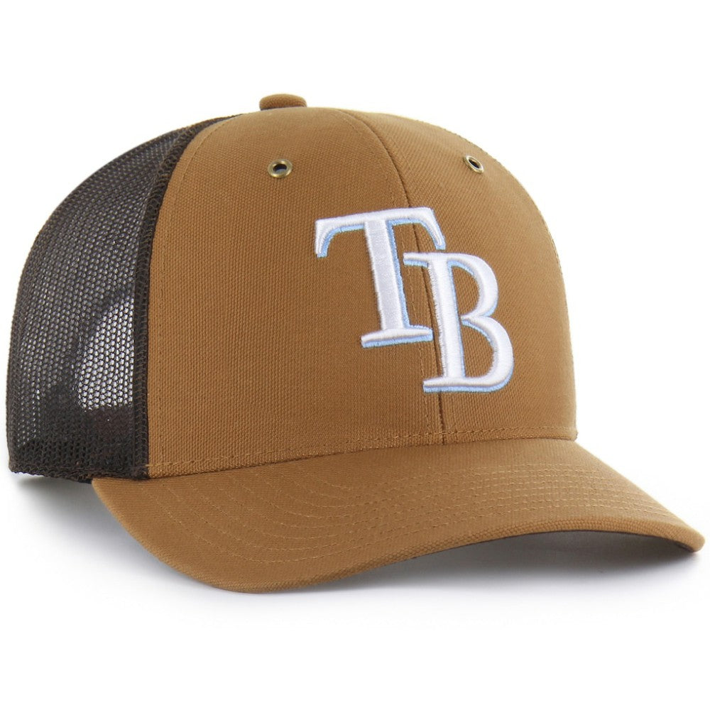 MLB Tampa Bay Rays Carhartt x '47 Trucker Adjustable Hat