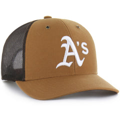 MLB Athletics Carhartt x '47 Trucker Adjustable Hat