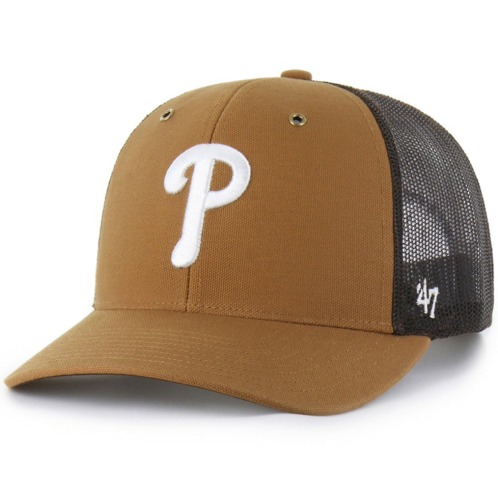 MLB Philadelphia Phillies Carhartt x '47 Trucker Adjustable Hat