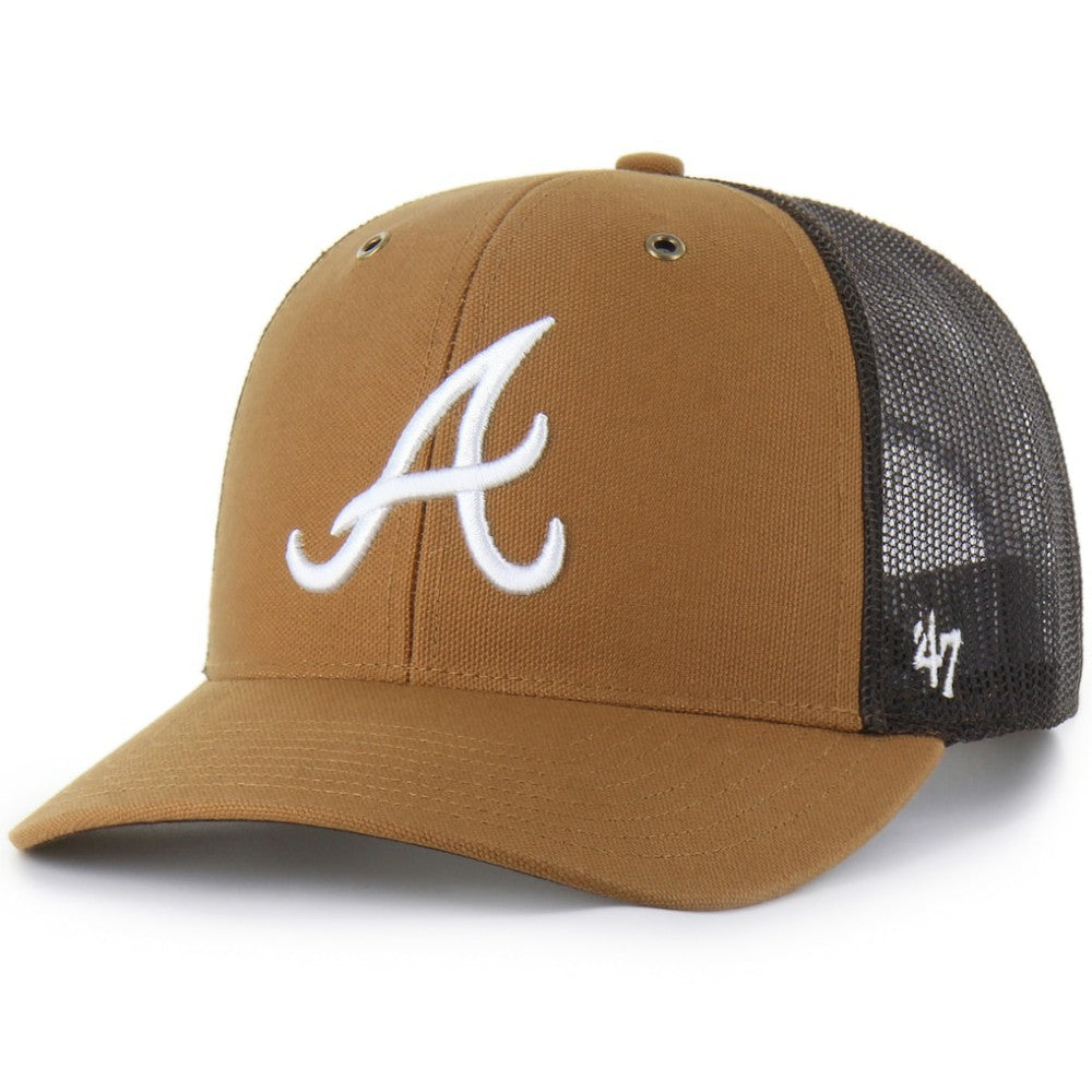 MLB Atlanta Braves Carhartt x '47 Trucker Adjustable Hat
