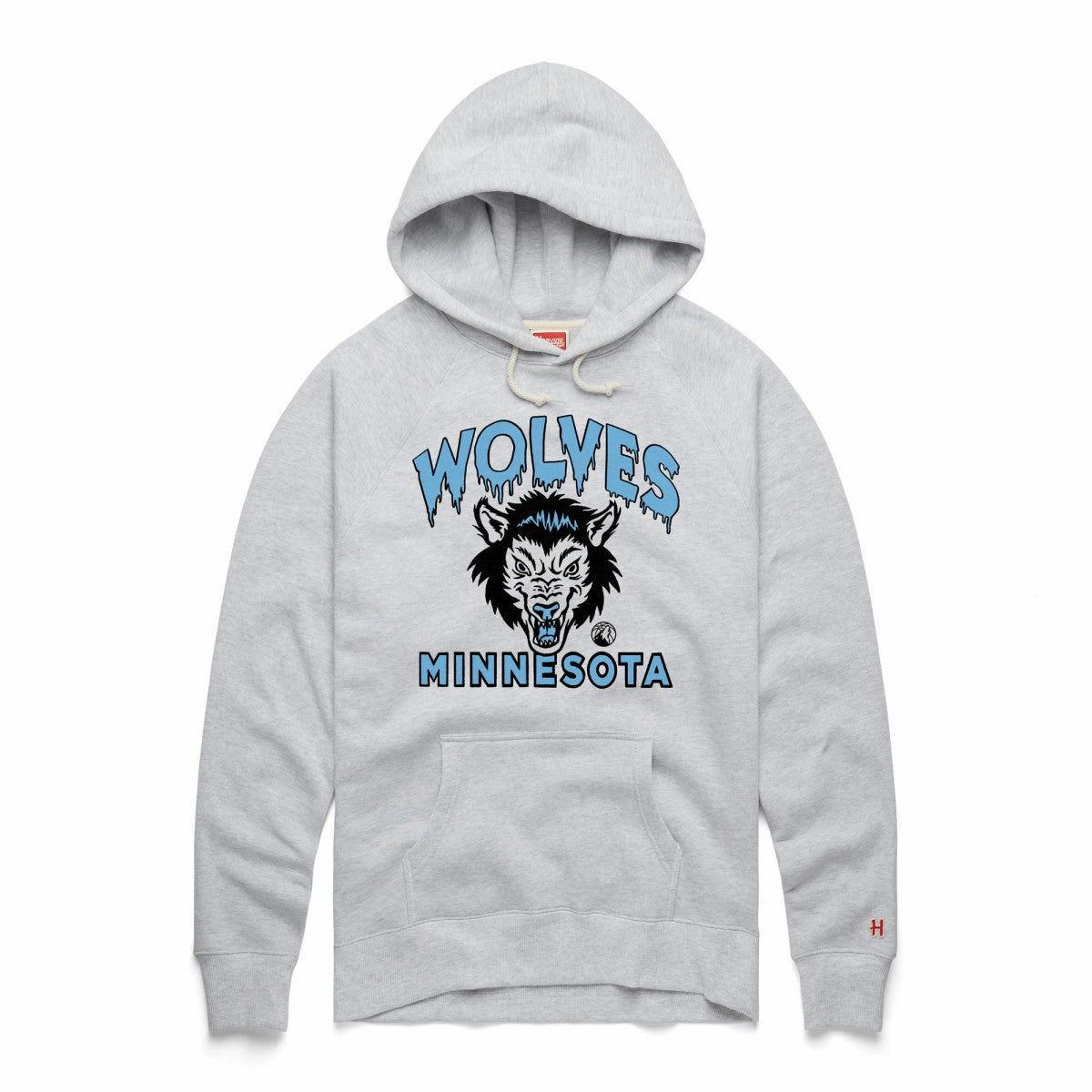 NBA Minnesota Timberwolves Homage Unisex Hometown Edition Tri-Blend Raglan Pullover Hoodie