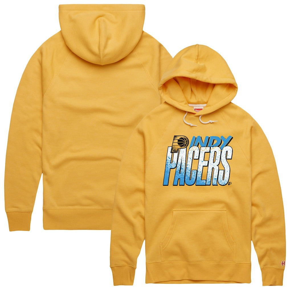 NBA Indiana Pacers Homage Unisex Hometown Edition Tri-Blend Raglan Pullover Hoodie