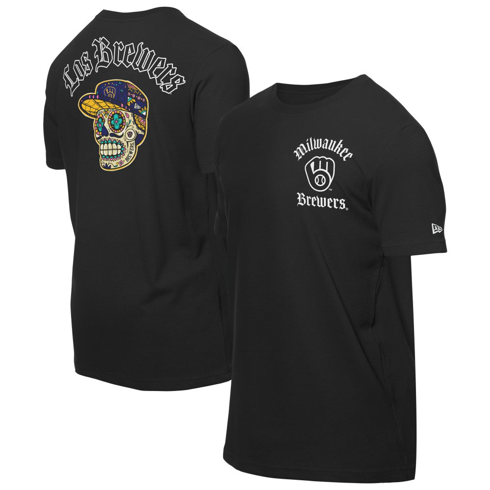 MLB Milwaukee Brewers New Era Sugar Skulls T-Shirt