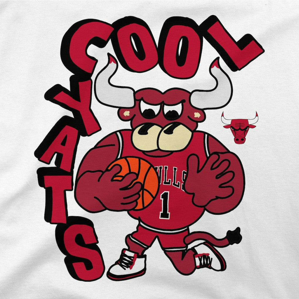 NBA Chicago Bulls Stadium Essentials NBA x Staycool Mascot Oversized T-Shirt sale
