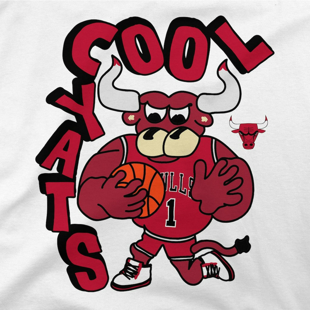 NBA Chicago Bulls Stadium Essentials NBA x Staycool Mascot Oversized T-Shirt sale