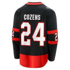 NHL Black Dylan Cozens Ottawa Senators Fanatics Home Breakaway Jersey