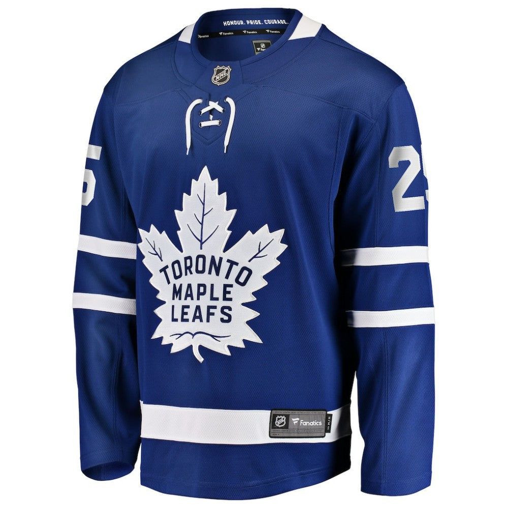 NHL Blue Brandon Carlo Toronto Maple Leafs Fanatics Home Breakaway Jersey
