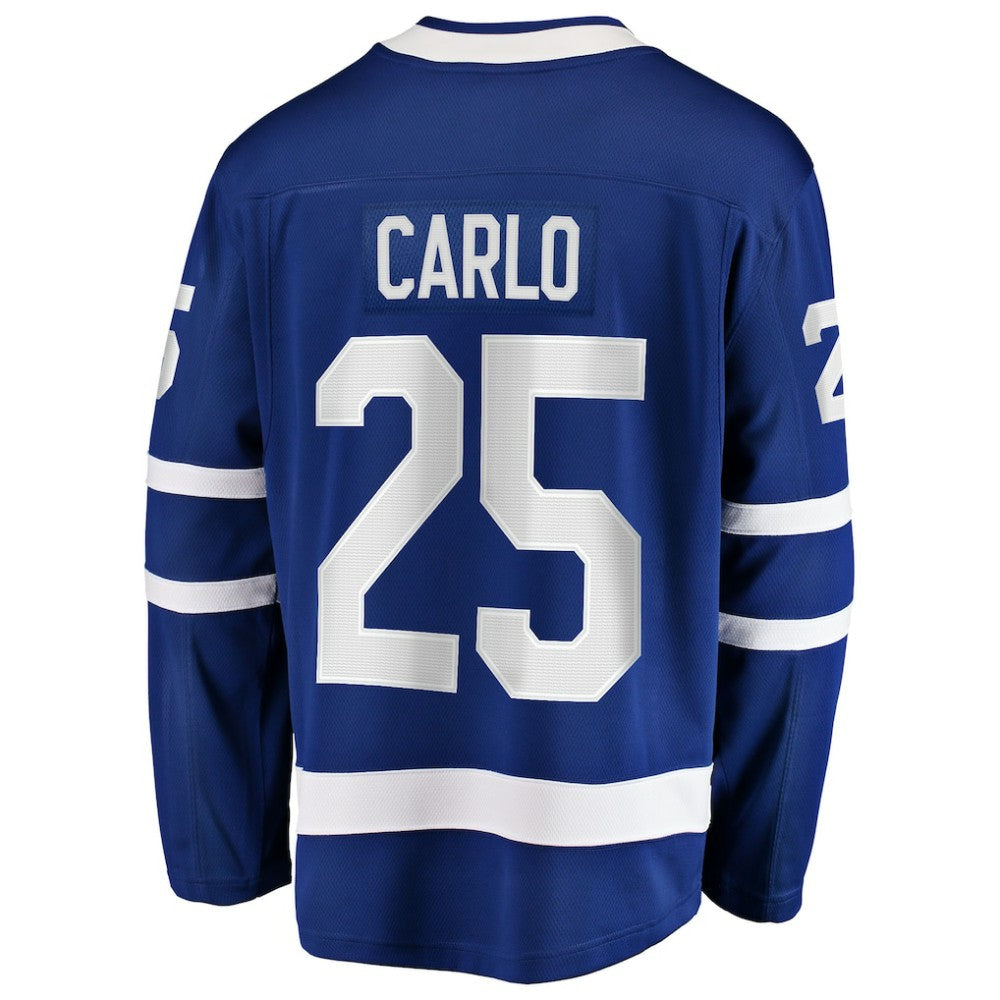 NHL Blue Brandon Carlo Toronto Maple Leafs Fanatics Home Breakaway Jersey