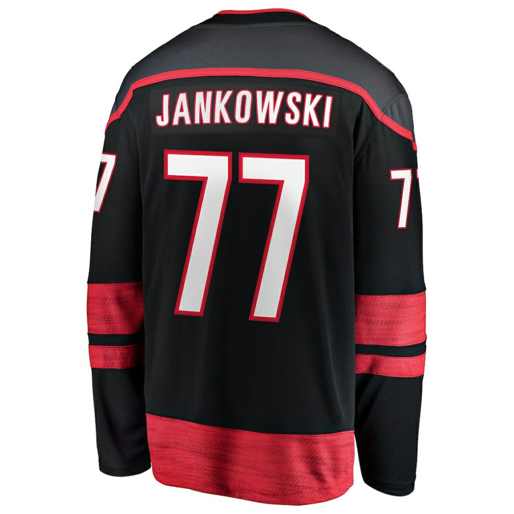 NHL Black Mark Jankowski Carolina Hurricanes Fanatics Home Breakaway Jersey