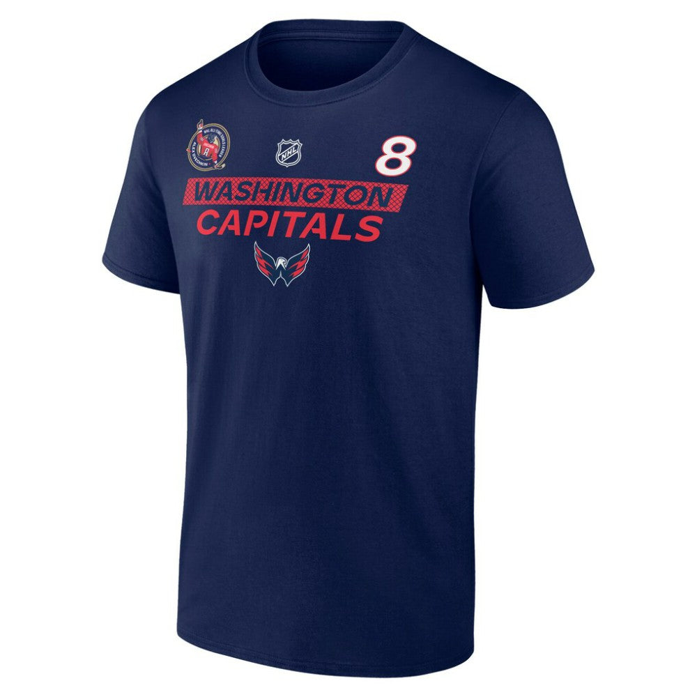NHL Navy Alexander Ovechkin Washington Capitals Fanatics Most Goals in NHL History T-Shirt