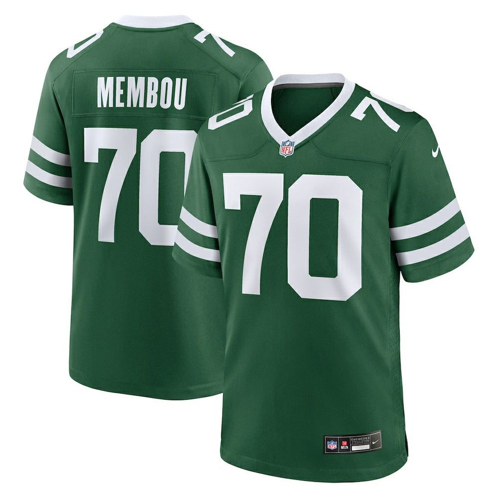 Armand Membou  2025 NFL Draft First Round Pick Game Jersey - New York Jets