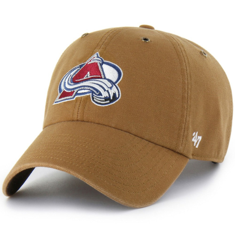 NHL Brown Colorado Avalanche Carhartt x '47 Clean Up Adjustable Hat