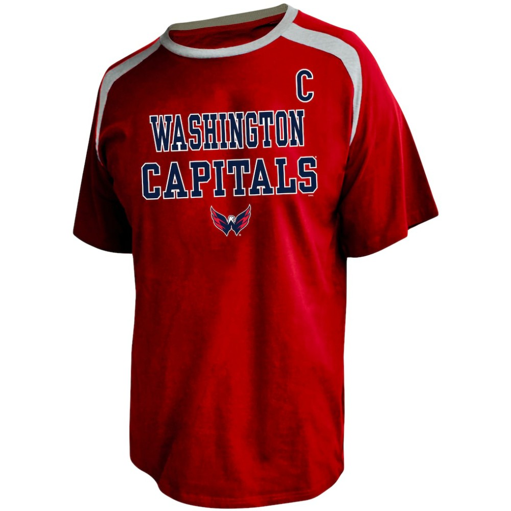 NHL Red Alexander Ovechkin Washington Capitals Profile Big & Tall Name & Number T-Shirt