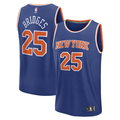 NBA Mikal Bridges New York Knicks Fast Break Replica Player Jersey