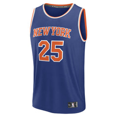 NBA Mikal Bridges New York Knicks Fast Break Replica Player Jersey