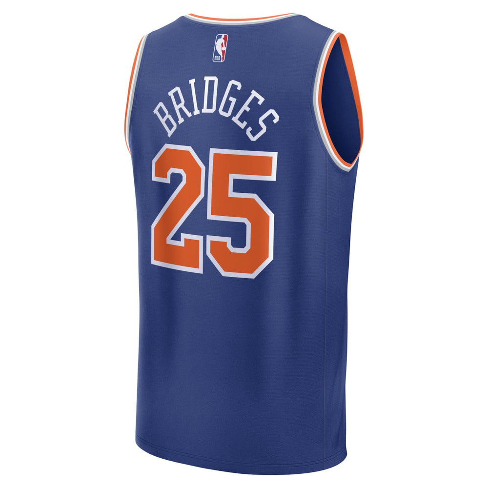 NBA Mikal Bridges New York Knicks Fast Break Replica Player Jersey