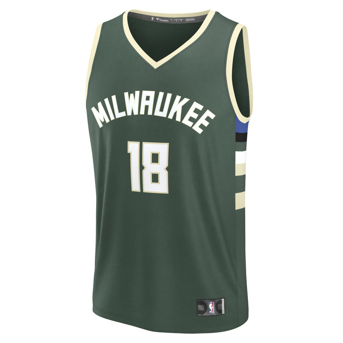 NBA Kyle Kuzma Milwaukee Bucks Fast Break Replica Player Jersey