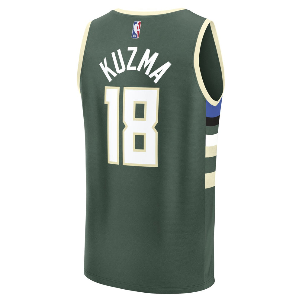 NBA Kyle Kuzma Milwaukee Bucks Fast Break Replica Player Jersey