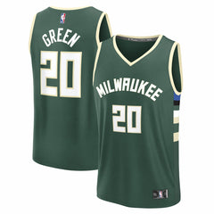 NBA A.J. Green Milwaukee Bucks Fast Break Replica Player Jersey