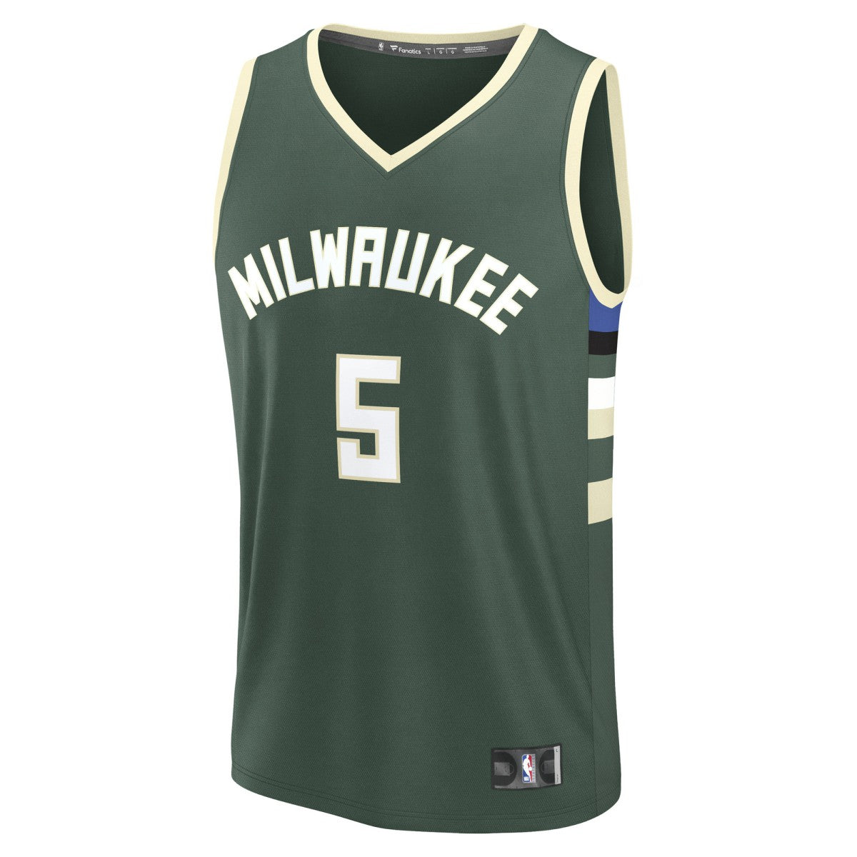 NBA Gary Trent Jr. Milwaukee Bucks Fast Break Replica Player Jersey