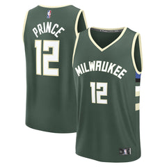 NBA Taurean Prince Milwaukee Bucks Fast Break Replica Player Jersey