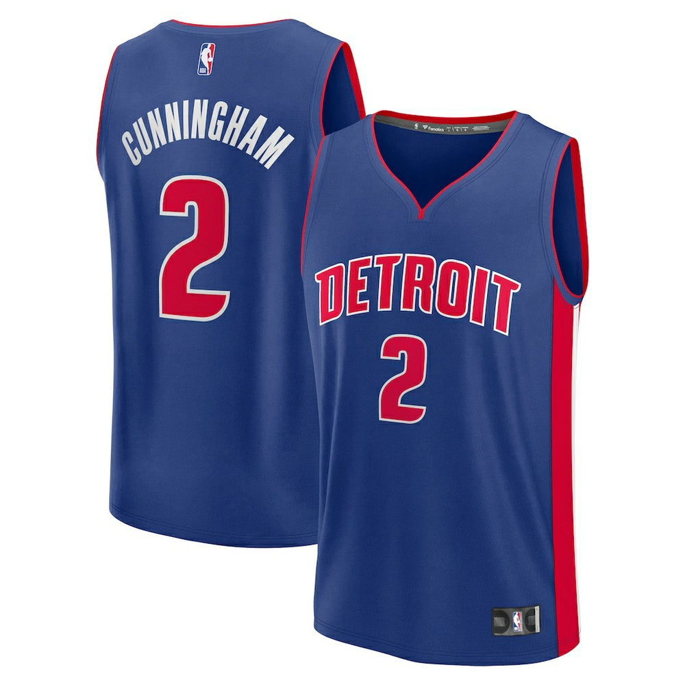 NBA Cade Cunningham Detroit Pistons Fast Break Replica Player Jersey sale